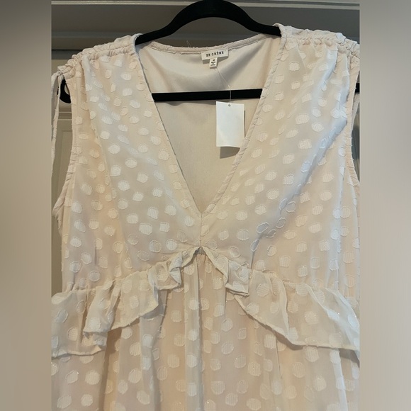 Women’s cream summer dress - Picture 4 of 5